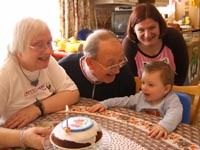 Tom, Mum & Grandparents